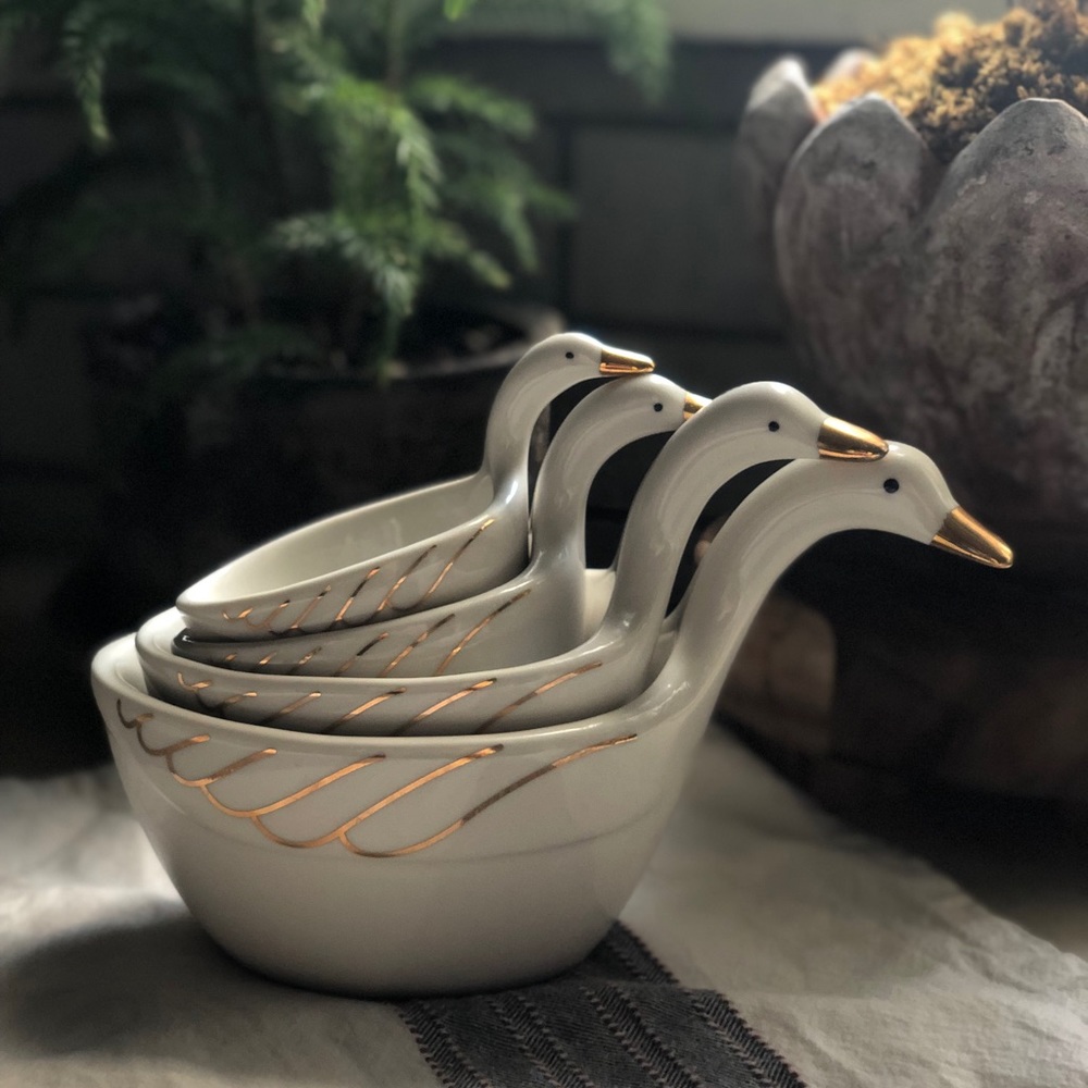 Anthropologie Geese Measuring Cups
